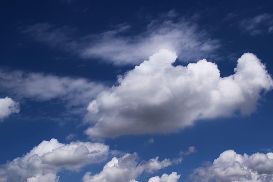 blue, sky, clouds, cloudy, cloud - sky, beauty in nature, scenics - nature HD wallpaper