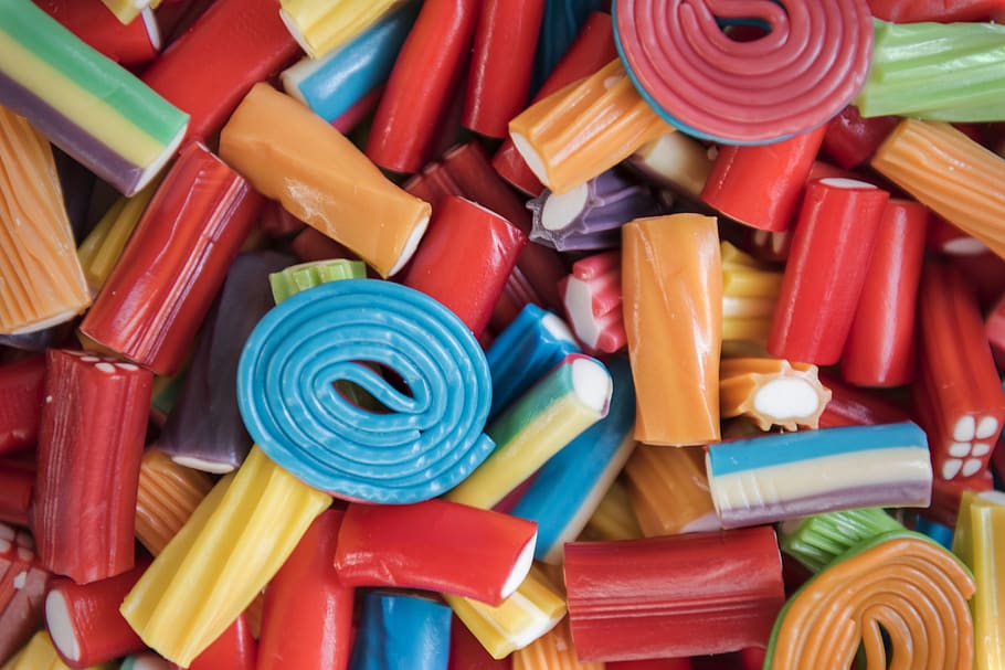Bunch Of Candies, assorted, colorful, colourful, food, snacks HD wallpaper
