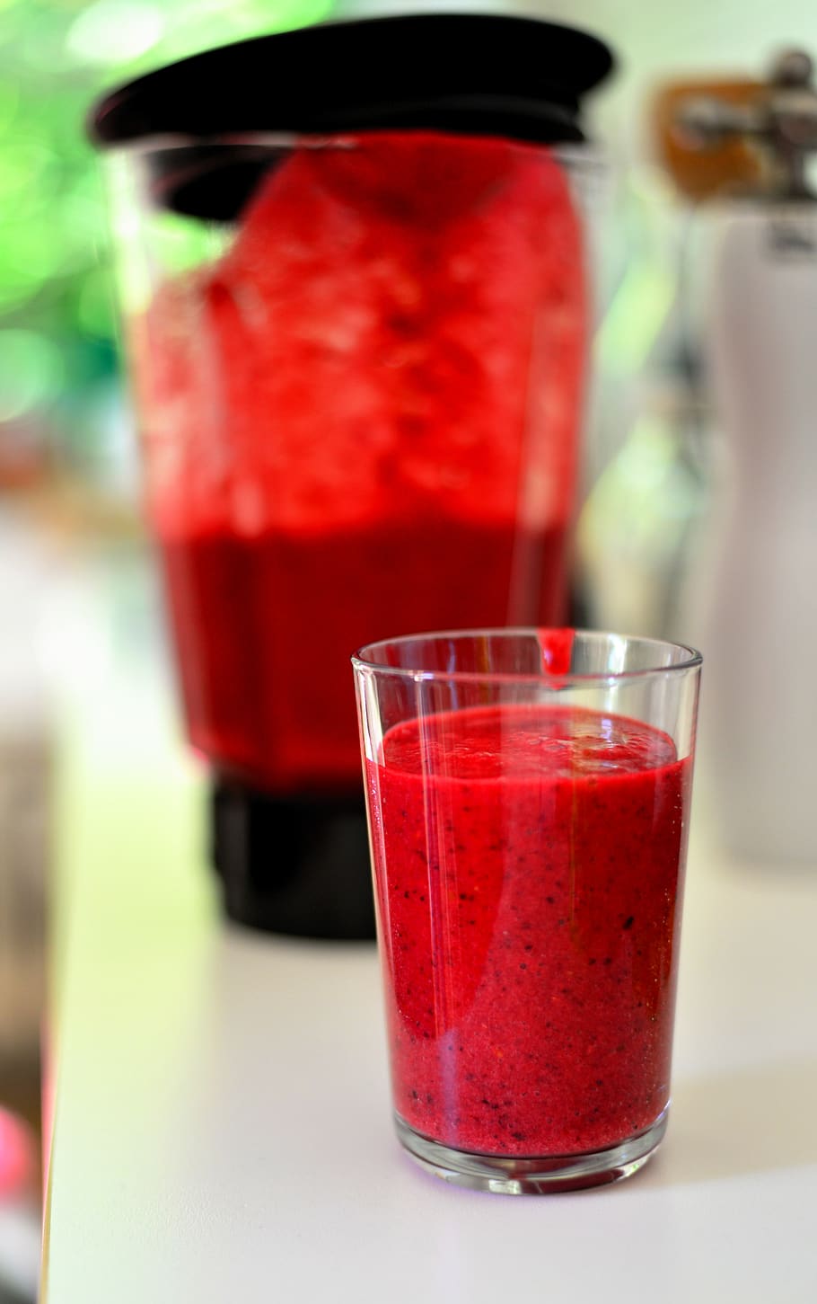 mixer, smoothie, healthy, fruit, drink, cocktail, vitamins, HD wallpaper