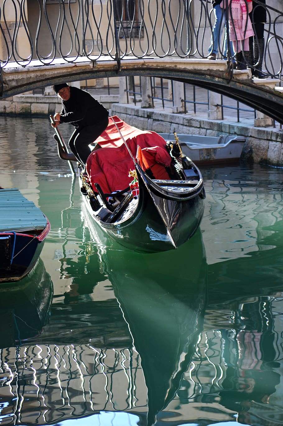 Wallpaper Italy, Venice, Gondola, Building, Italy, Venice, Italia, Venice  for mobile and desktop, section город, resolution 4290x2856 - download