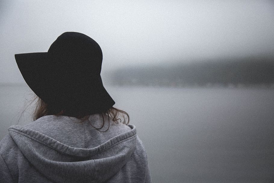 canada, marsoui, rear view, women, one person, hat, lifestyles HD wallpaper