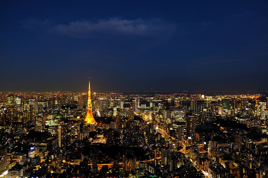 3840x2160px | free download | HD wallpaper: japan, minato city ...