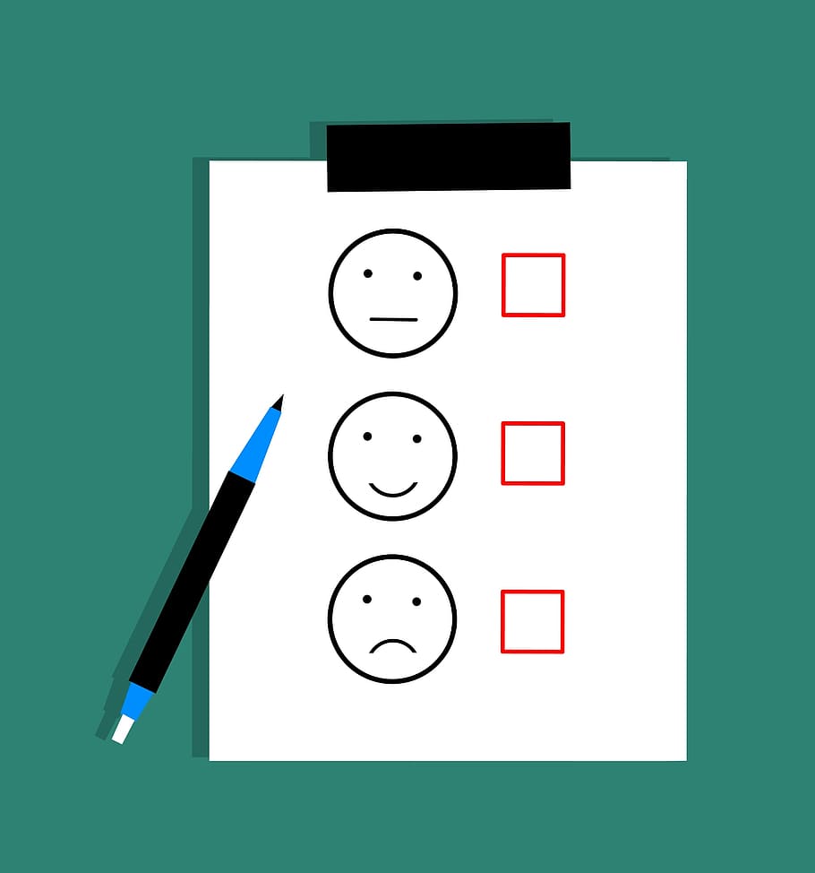 feedback Survey satisfaction Illustration, questionnaire, employee