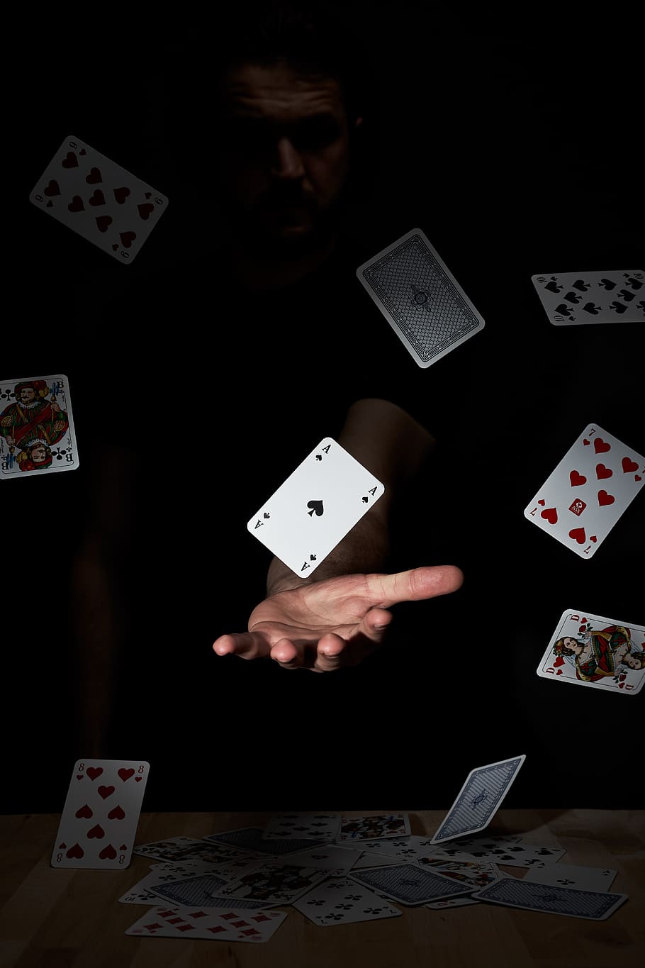 Playing Cards Wallpaper Anime