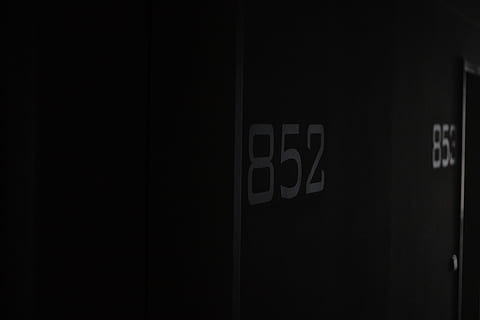 door, number, electronics, pitch black, reflect, light, dark HD wallpaper