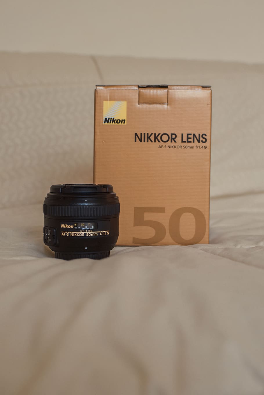 box, camera lens, electronics, 1.4, blur, 50mm, photography HD wallpaper