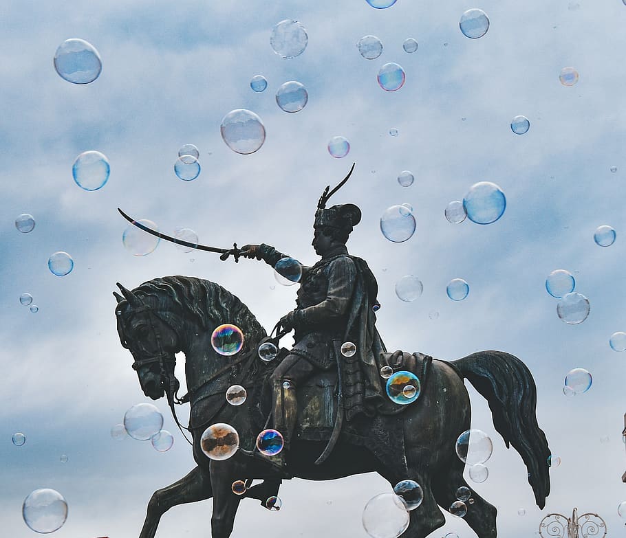 croatia, zagreb, representation, cloud - sky, bubble, animal HD wallpaper