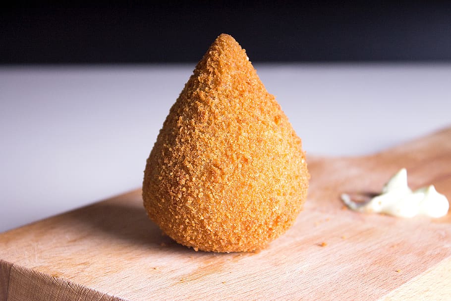 coxinha, salted, party, food, chicken, meals, eat, goodies, HD wallpaper