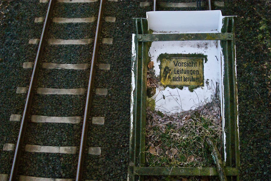germany, frankfurt, rails, train, electricity, power, public transportation HD wallpaper