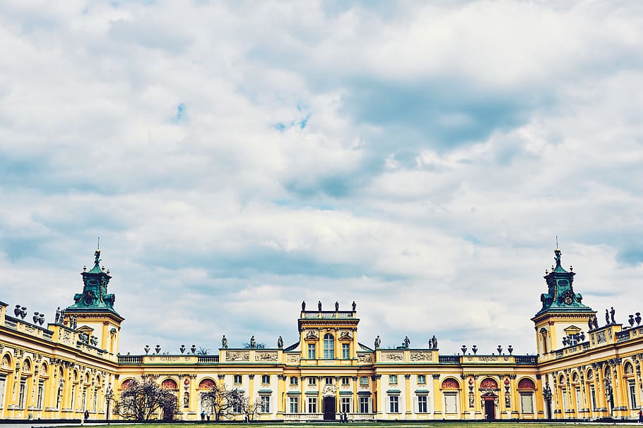 architecture, building, infrastructure, blue, sky, cloud, landmark HD wallpaper