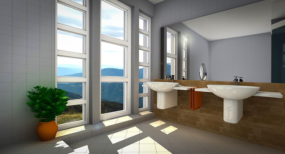 bad, apartment, view, gallery, presentation, interior, living room HD wallpaper