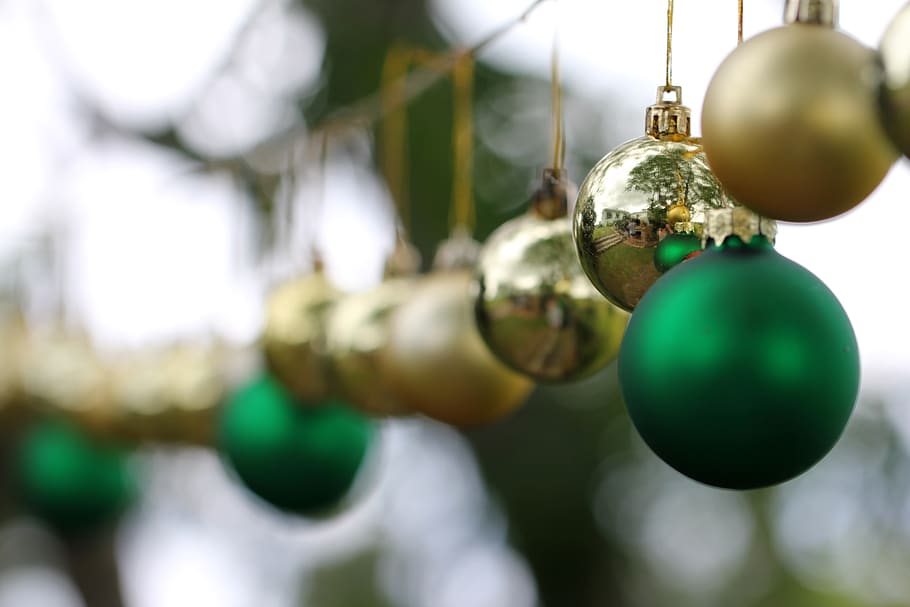 hanging, decoration, christmas, holiday, close-up, christmas decoration HD wallpaper