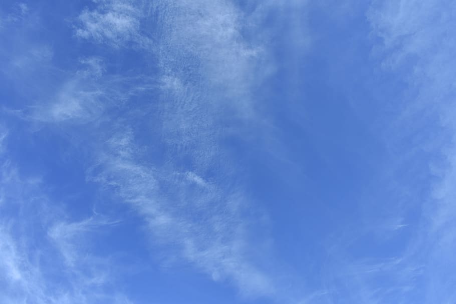 sky, clouds, blue, landscape, nature, atmosphere, weather, mood HD wallpaper