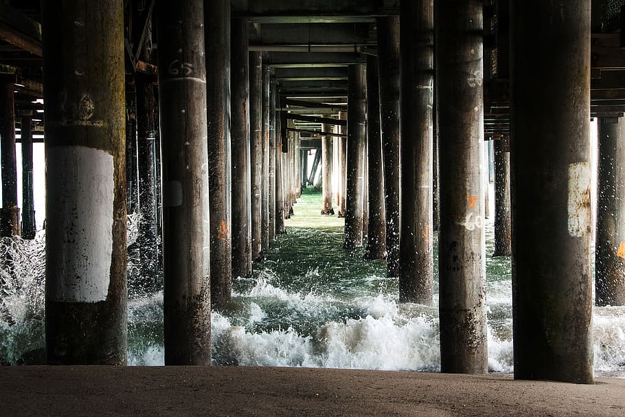 Waters column. Water column.