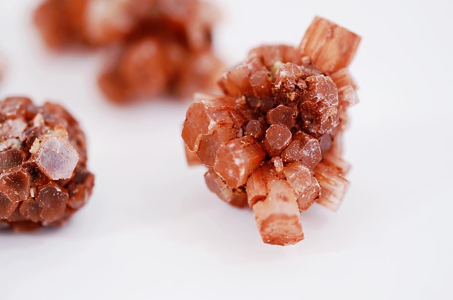 crystal, orange, aragonite, food, food and drink, close-up HD wallpaper