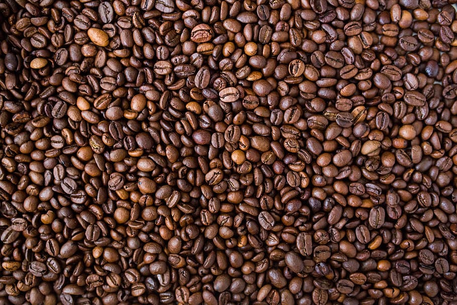 Brown Cocoa, beans, coffee, coffee beans, food and drink, coffee - drink HD wallpaper