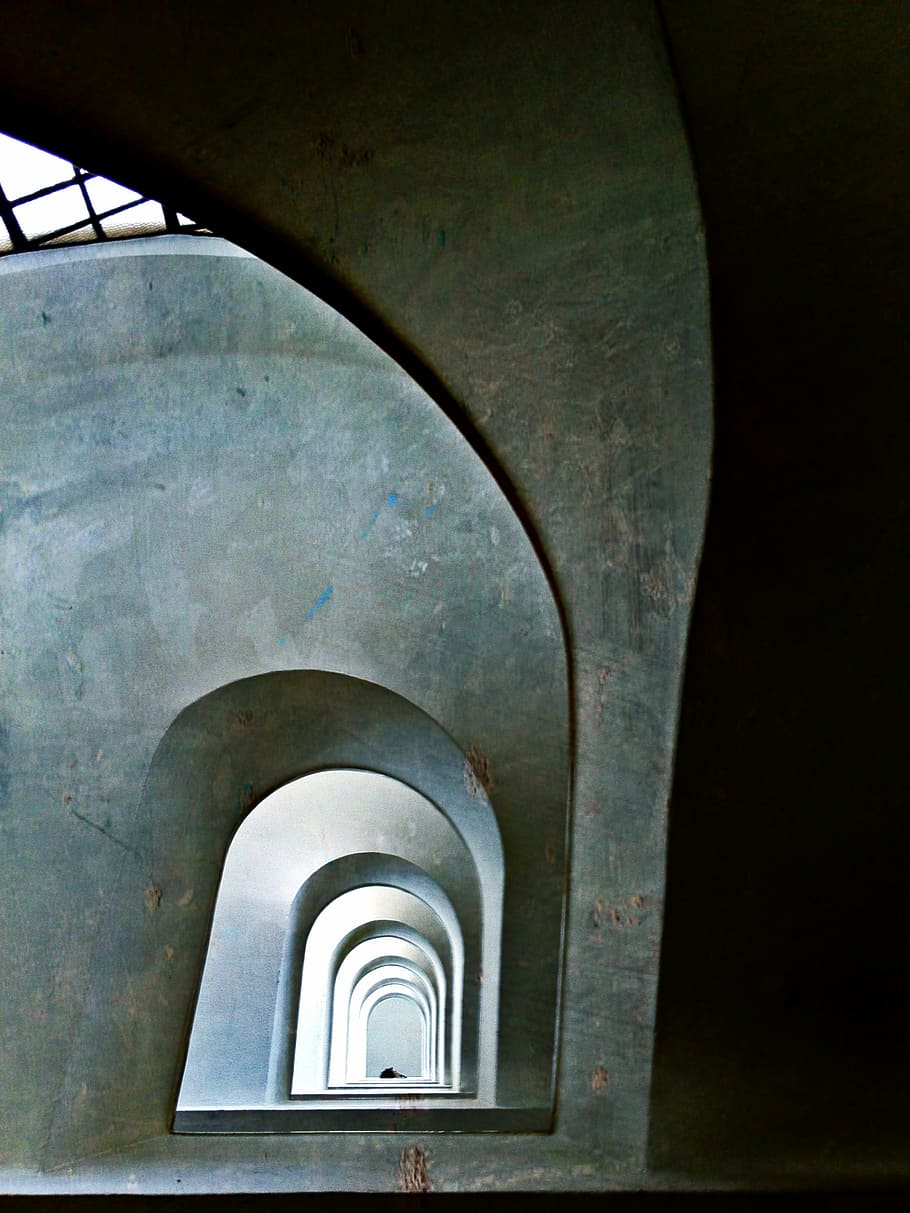 passage, hall, way, route, path, design, construction, architecture HD wallpaper