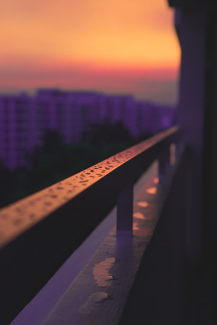 Hd Wallpaper Singapore Golden Hour Rain Evening Sunset City