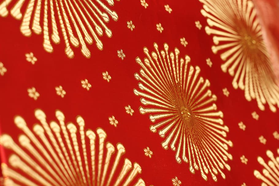 headgear, clothing, pattern, red, no people, close-up, backgrounds HD wallpaper
