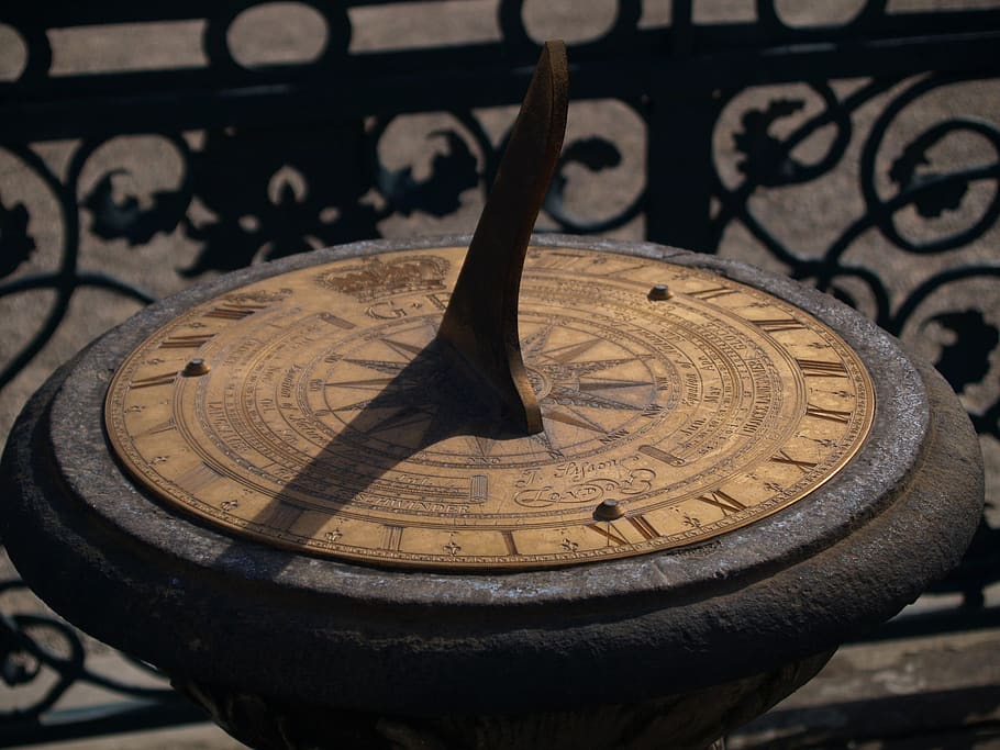 hannover, clock, sun, old, time, timepiece, architecture, historically HD wallpaper