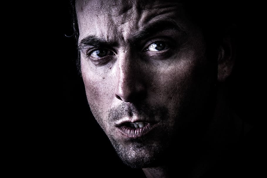 canada, macklin, me, face, med, portrait, black background HD wallpaper