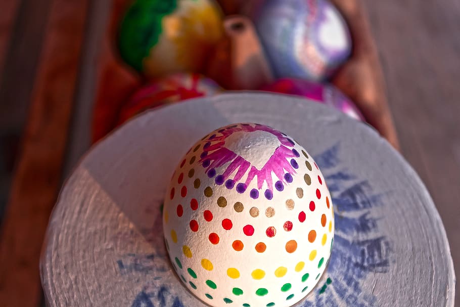 egg, colorful, easter eggs, paint, colored, cheerful, friendly HD wallpaper