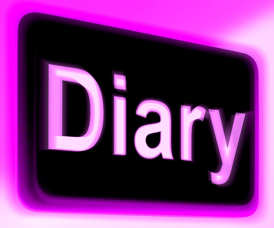 Diary Sign Showing Online Planner Or Schedule, appointment, button HD wallpaper