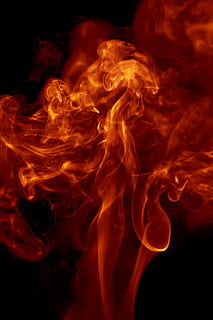background, smoke, isolated, black, smooth, shape, abstract HD wallpaper