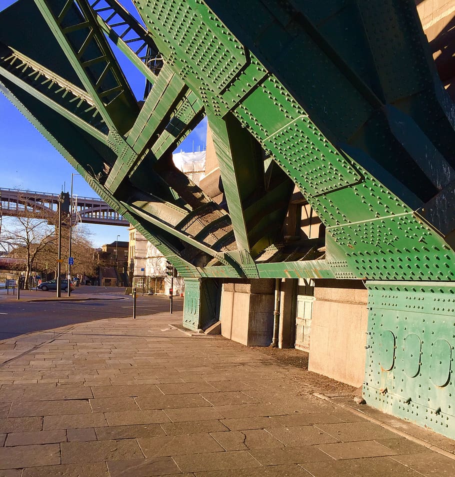 united kingdom, newcastle upon tyne, tyne bridge, city, built structure, HD wallpaper