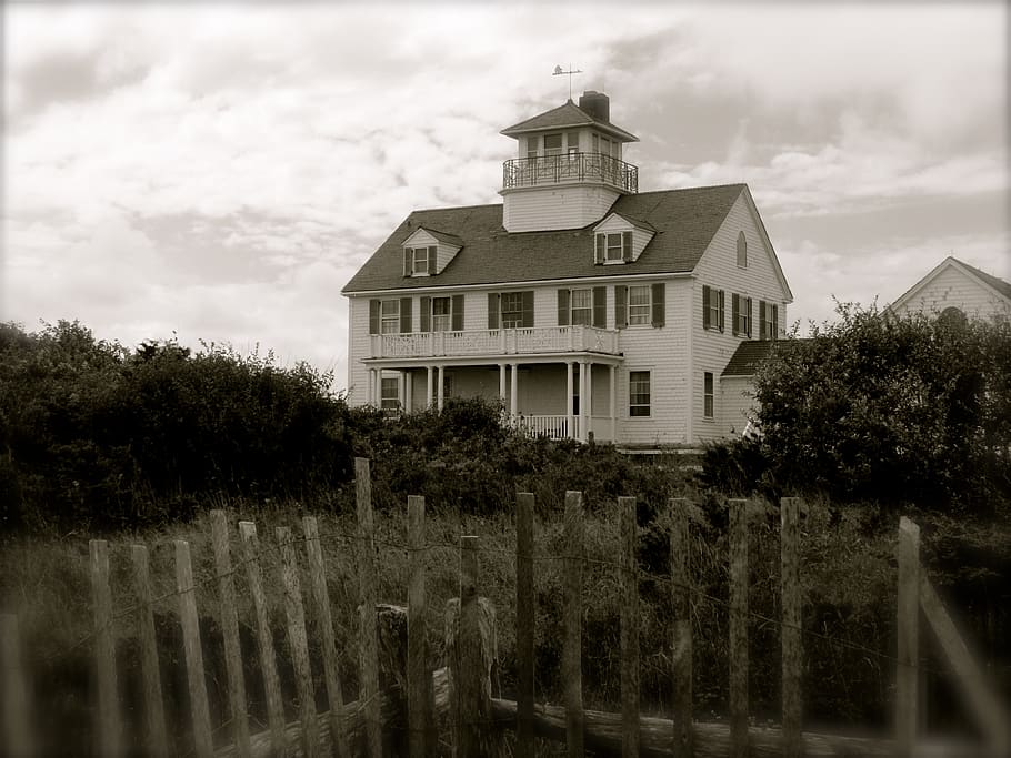 coast guard, lighthouse, beach, cape cod, nauset, national seashore HD wallpaper