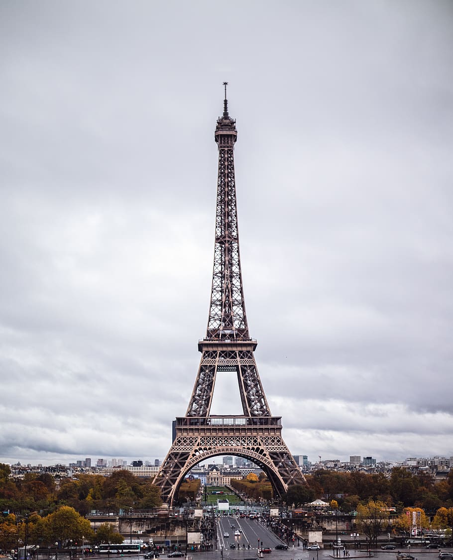 Eiffel Tower, Paris, architecture, built structure, city, sky HD wallpaper