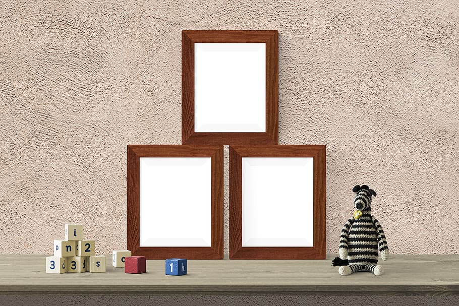 poster, frame, desk, toys, wall - building feature, picture frame, HD wallpaper