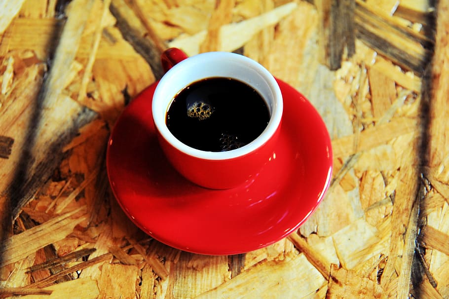 coffee, coffee mug, cup, container, red, caffeine, porcelain HD wallpaper
