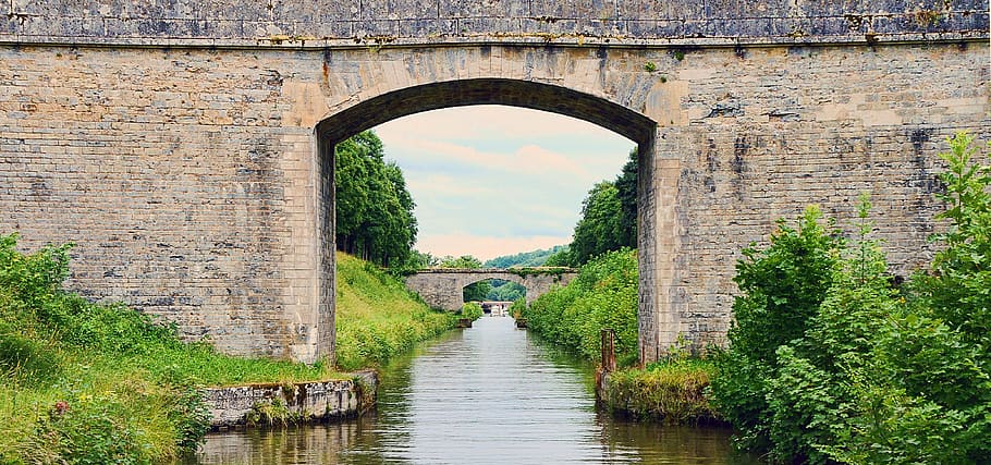river, bridge, architecture, water, travel, panorama, building HD wallpaper