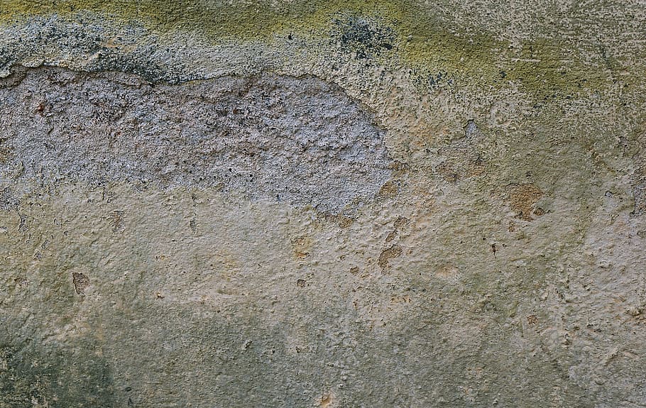 concrete, ground, soil, footprint, tar, mud, slate, stain, fossil, HD wallpaper