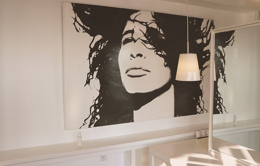 light, woman, art, wall, ceiling, floor, home, indoors, interior design HD wallpaper