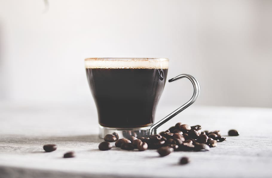 Close-up Photography of Brewed Coffee, aromatic, blur, caffeine HD wallpaper
