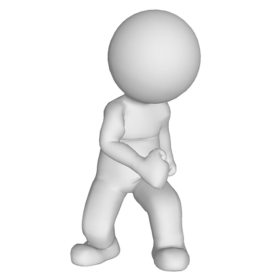 3dman, angry, character, 3dmodel, human, 3dmodelman, render HD wallpaper