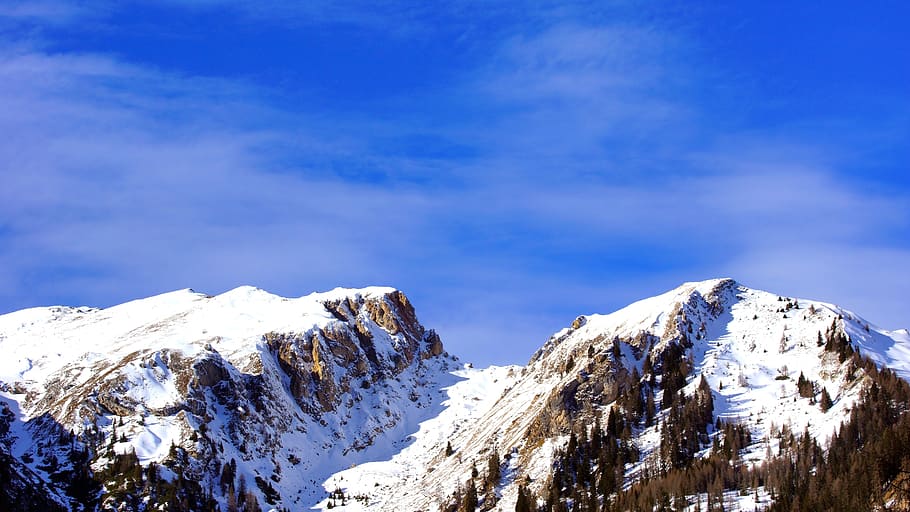 outdoors, mountain, nature, mountain range, ice, peak, snow HD wallpaper