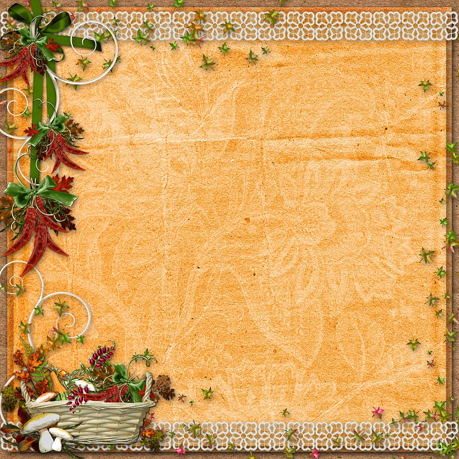 autumn, harvest, scrapbooking, background, paper, for photos, HD wallpaper