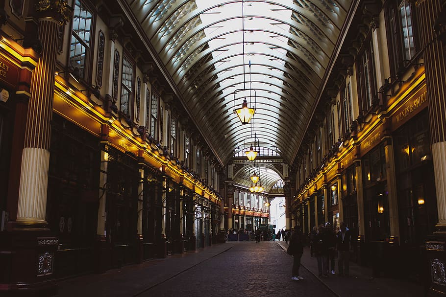 person standing on pathway, london, street, united kingdom, hall HD wallpaper