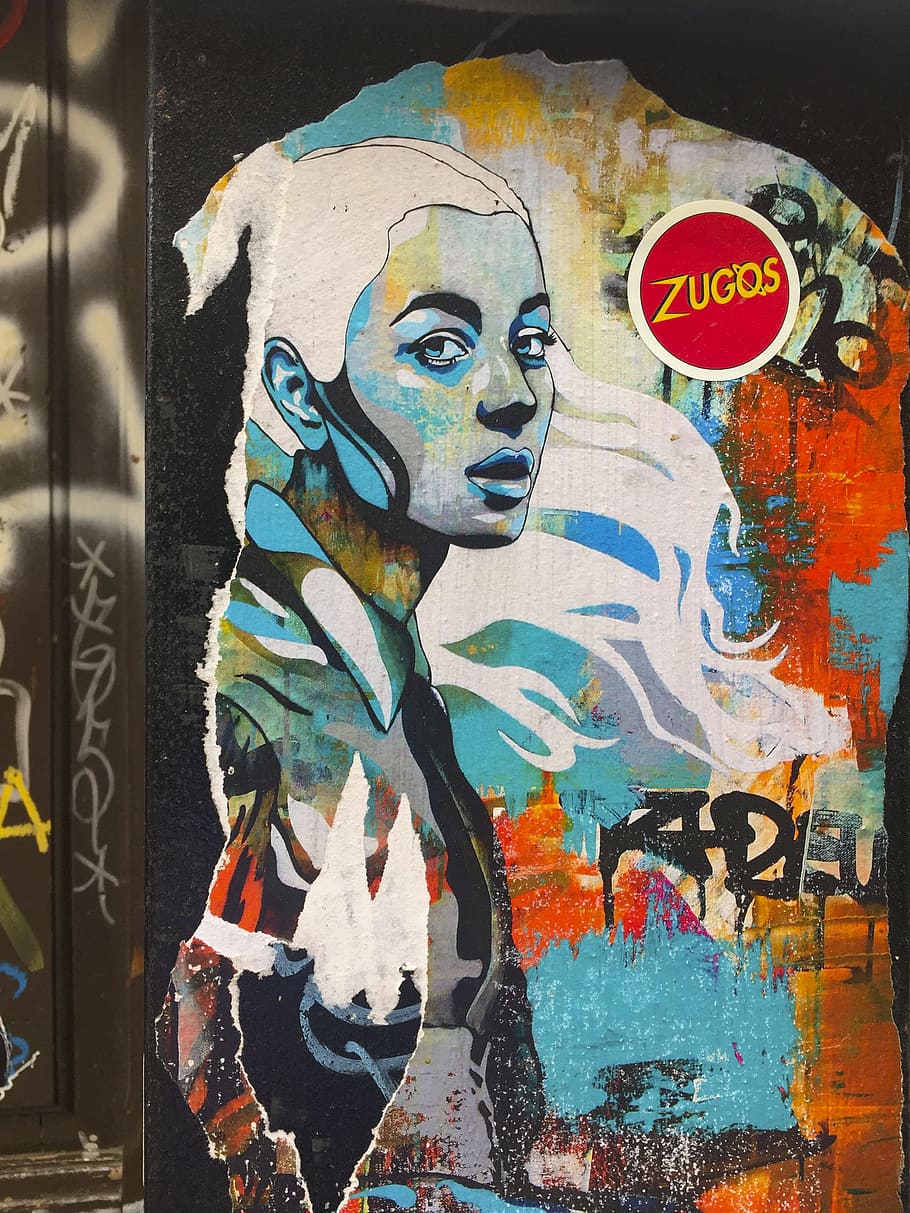 Zugos digital wallpaper, poster, art, design, derelict, urban HD wallpaper