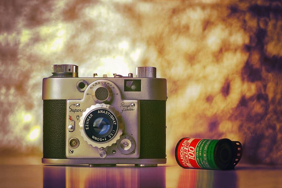 camera, electronics, digital camera, lens, film, strap, video camera HD wallpaper