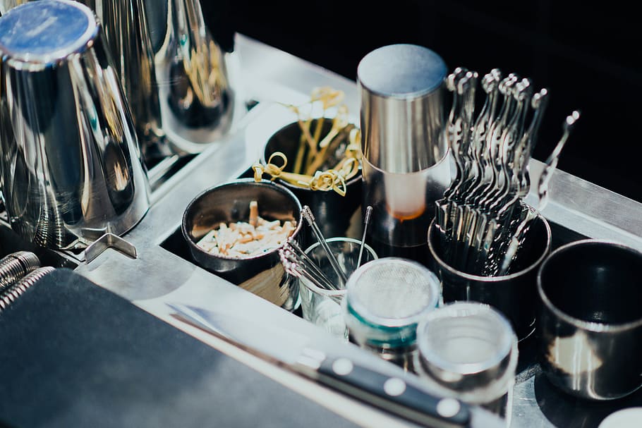 silver surgical tool kit, appliance, furniture, cutlery, bowl HD wallpaper