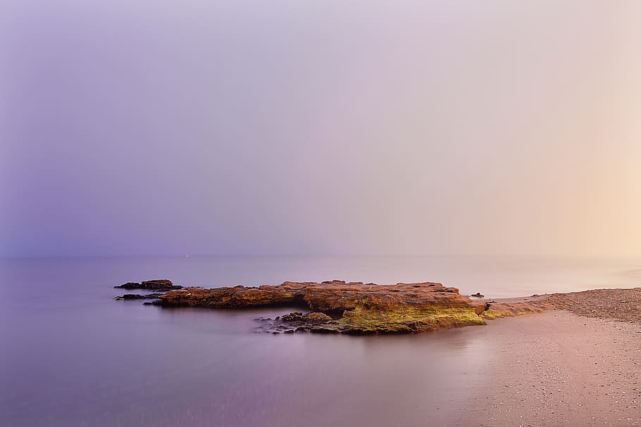 stack landform at daytime, water, sea, tranquility, scenics - nature HD wallpaper