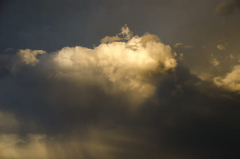 clound, clound forms, sky, cloudy, hazy, blear, nuvem, nublado HD wallpaper