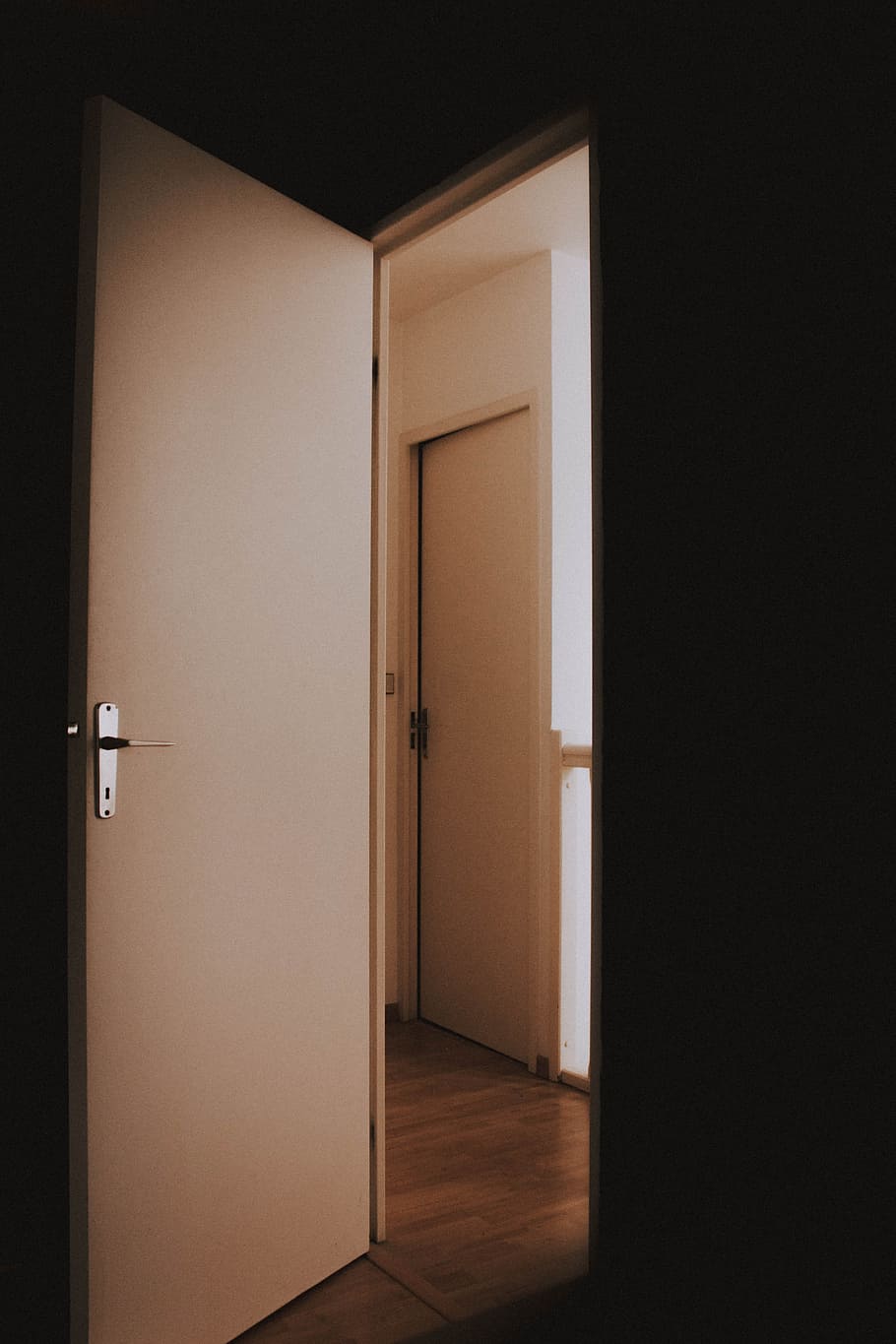 HD wallpaper: opened door, light, shadow, entrance, doorway, hallway,  handle | Wallpaper Flare