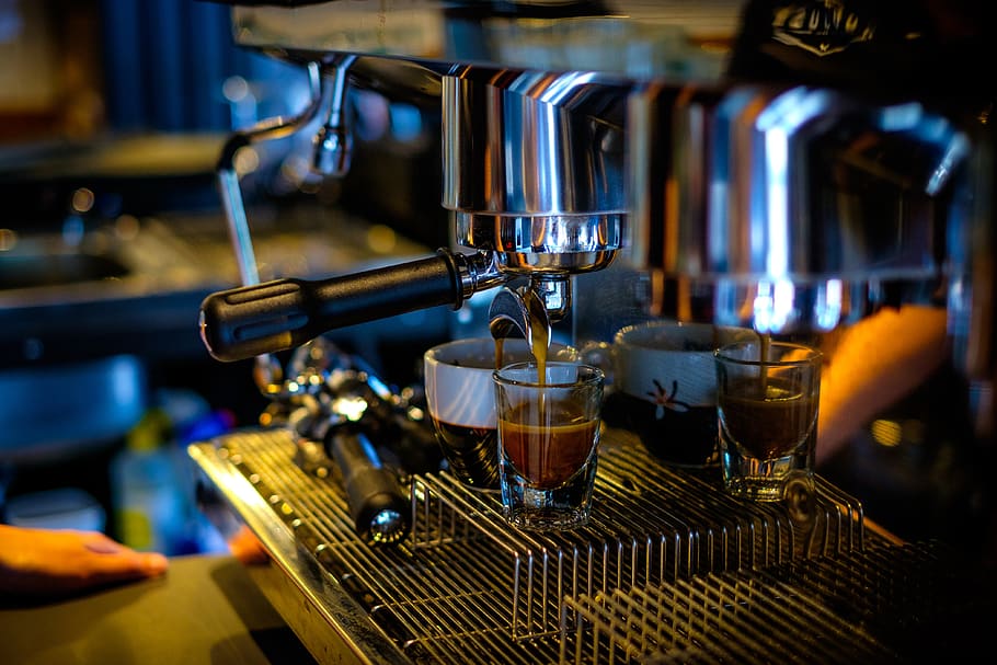 coffee, espresso, drinking, caffeine, cappuccino, cafe, breakfast HD wallpaper