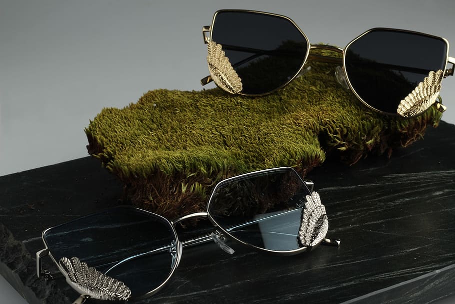 Close-Up Photography of Sunglasses, accessory, design, elegant HD wallpaper