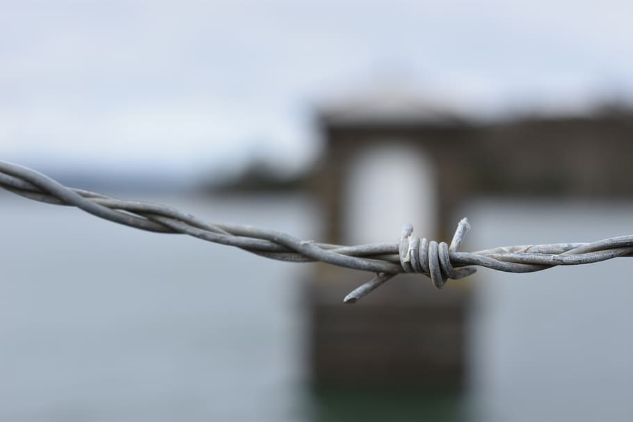 australia, melbourne, wire, safety, fence, barbed wire, metal HD wallpaper
